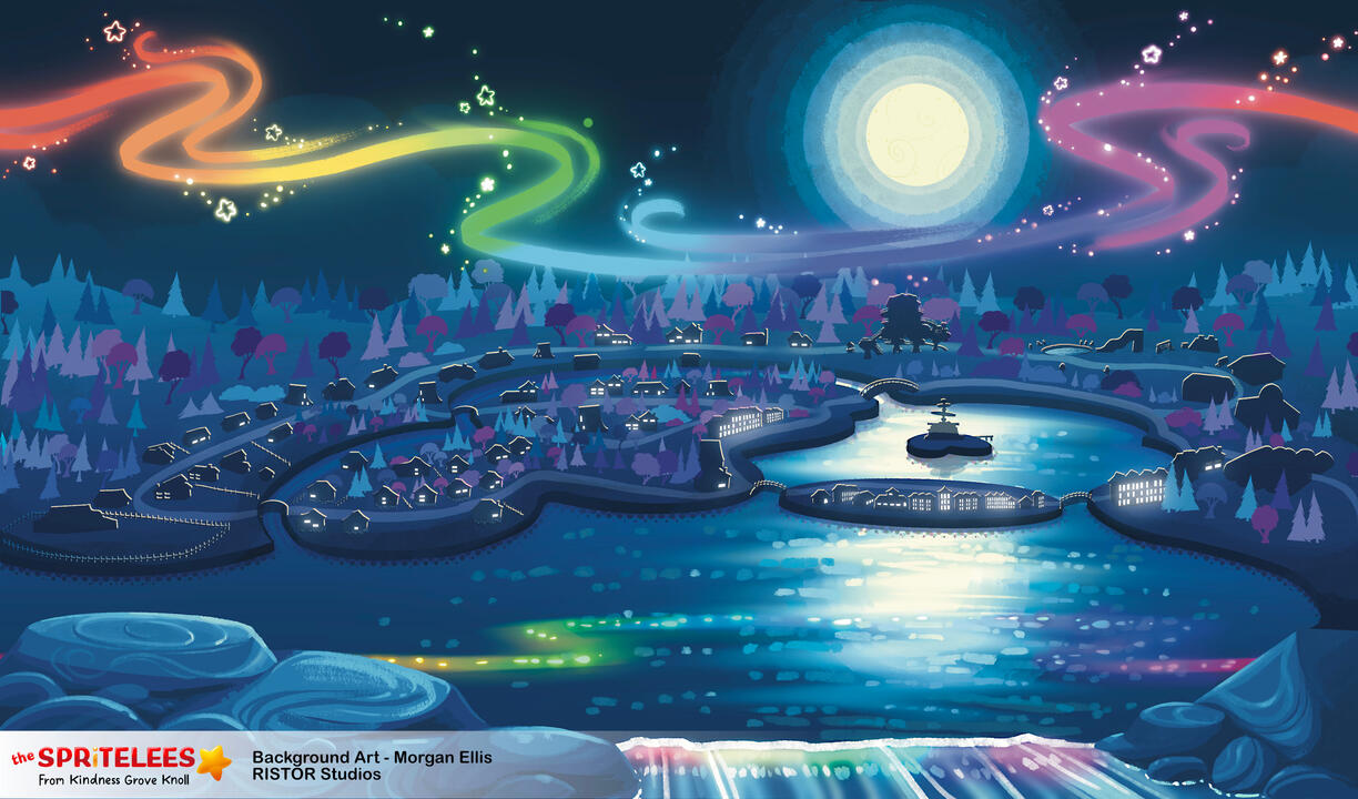 The SPRiTELEES Page 1 Background Art