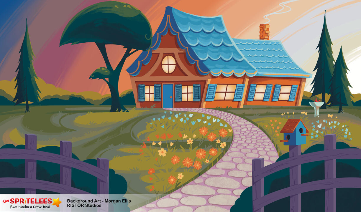 The SPRiTELEES Page 26 Background Art
