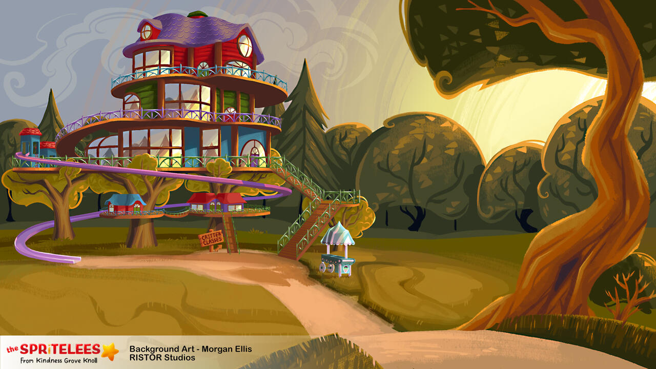 The SPRiTELEES Page 15 Background Art